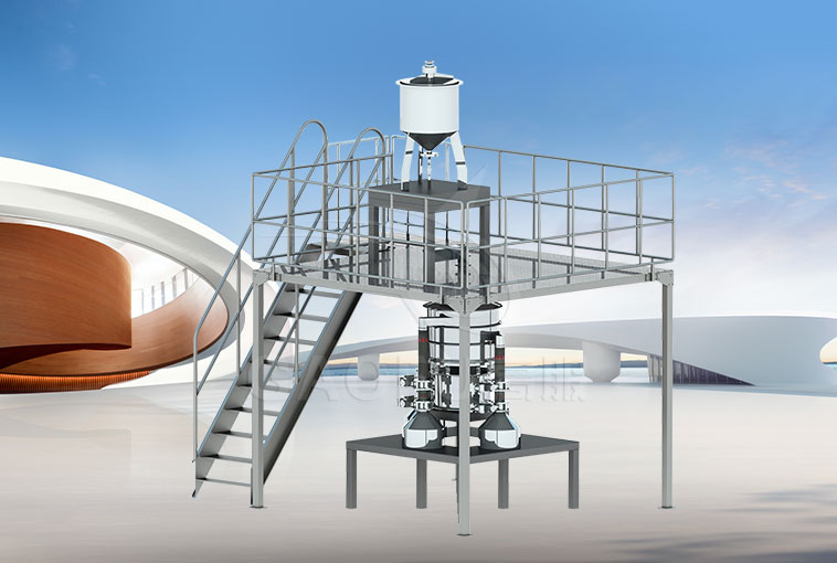 惰气保护密闭防爆筛分系统
